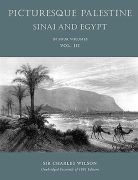 portada picturesque palestiine, sinai and egypt, vol. iii
