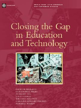 portada closing the gap in education and technology (en Inglés)