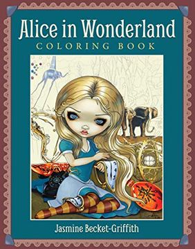 portada Alice in Wonderland Coloring Book (Colouring Books) (en Inglés)