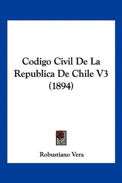 portada Codigo Civil de la Republica de Chile v3 (1894)