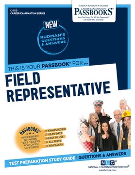 portada Field Representative (C-2115): Passbooks Study Guide Volume 2115 (in English)