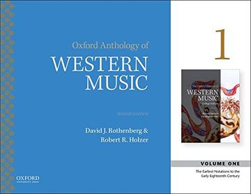 portada Oxford Anthology of Western Music: Volume 1: The Earliest Notations to the Early-Eighteenth Century 