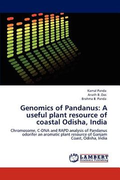 portada genomics of pandanus: a useful plant resource of coastal odisha, india (en Inglés)