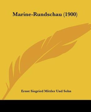 portada marine-rundschau (1900) (in English)