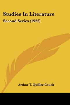 portada studies in literature: second series (1922) (in English)