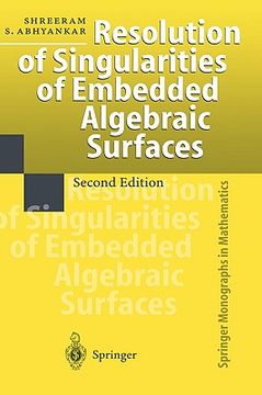 portada resolution of singularities of embedded algebraic surfaces