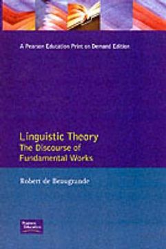 portada lll linguistic theory:discours (in English)