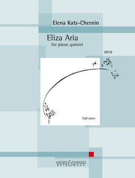 portada Eliza Aria Partitur (Zugleich Spielpartitur). (en Inglés)