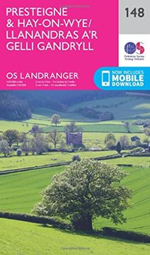 portada Presteigne & Hay-on-Wye / Llanandras A'r Gelli Gandryll (OS Landranger Map)