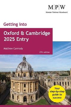 portada Getting Into Oxford and Cambridge 2025 Entry (en Inglés)