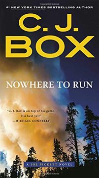 portada Nowhere to run (a joe Pickett Novel) (en Inglés)