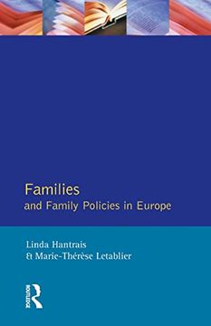 portada Families and Family Policies in Europe (in English)