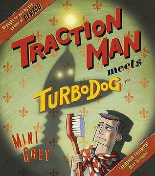 portada traction man meets turbodog (en Inglés)
