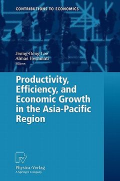 portada productivity, efficiency, and economic growth in the asia-pacific region (en Inglés)