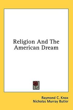 portada religion and the american dream (in English)
