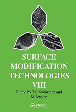 portada Surface Modification Technologies Viii (Institute of Materials, 617) (en Inglés)