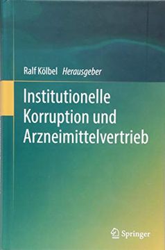 portada Institutionelle Korruption und Arzneimittelvertrieb (in German)