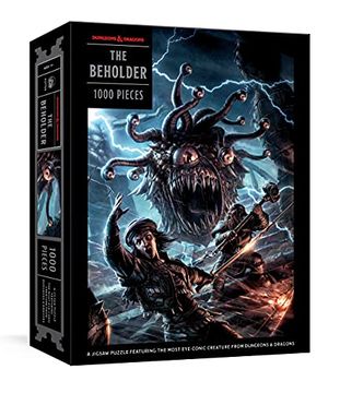 portada The Beholder Puzzle: A Dungeon & Dragons Jigsaw Puzzle: Jigsaw Puzzles for Adults 