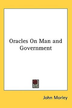 portada oracles on man and government (en Inglés)