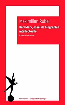 portada Karl Marx: Essai de Biographie Intellectuelle