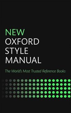 portada New Oxford Style Manual (en Inglés)