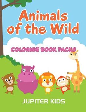 portada Animals of the Wild: Coloring Book Packs (en Inglés)