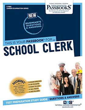 portada School Clerk (Career Examination) (in English)