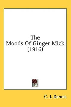 portada the moods of ginger mick (1916) (in English)