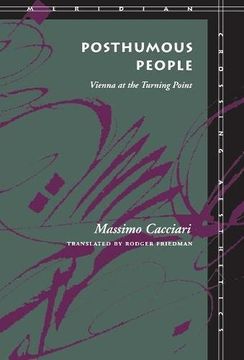 portada Posthumous People: Vienna at the Turning Point (Meridian: Crossing Aesthetics) (in English)