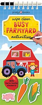 portada Wipe Clean Busy Farmyard Activities (Wipe Clean Activities) (in English)