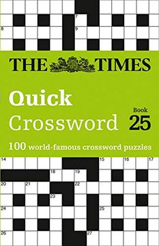 portada The Times Quick Crossword: Book 25: 100 World-Famous Crossword Puzzles (en Inglés)