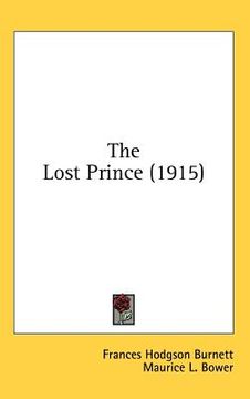 portada the lost prince (1915) (in English)