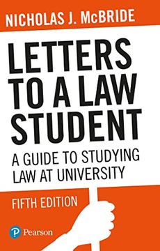 portada Letters to a law Student (in English)