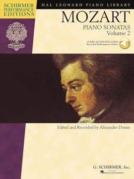 portada Mozart Piano Sonatas, Volume 2 - Schirmer Performance Editions with Recorded Performances (in English)