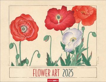 portada Flower art Kalender 2025