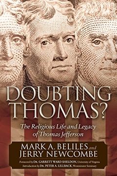 portada Doubting Thomas: The Religious Life and Legacy of Thomas Jefferson (Morgan James Faith) (en Inglés)