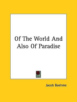 portada of the world and also of paradise (in English)