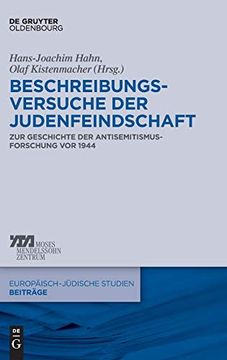 portada Beschreibungsversuche der Judenfeindschaft (Europaisch-Judische Studien Beitrage) (en Alemán)