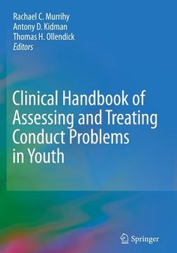 portada Clinical Handbook of Assessing and Treating Conduct Problems in Youth