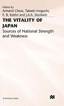portada The Vitality of Japan: Sources of National Strength and Weakness (st Antony's Series) (en Inglés)