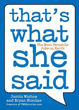 portada That's What she Said: The Most Versatile Joke on Earth 