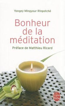 portada Bonheur de la Méditation (en Francés)