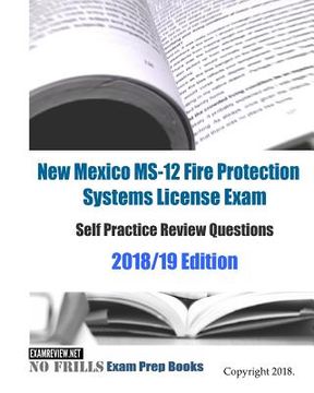 portada New Mexico MS-12 Fire Protection Systems License Exam Self Practice Review Questions