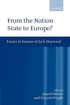 portada From Nation State to Europe? Essays in Honour of Jack Hayward (en Inglés)