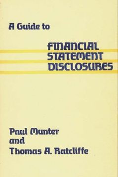 portada a guide to financial statement disclosures (en Inglés)
