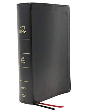 portada Net Bible, Full-Notes Edition, Leathersoft, Black, Comfort Print: Holy Bible (en Inglés)