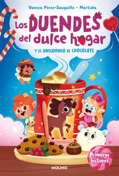 portada Los Duendes del Dulce Hogar y el Unicornio de Chocolate