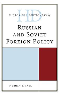 portada historical dictionary of russian diplomacy