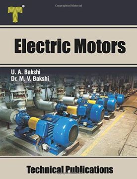 portada Electric Motors: D. C. Motors, Induction Motors, Synchronous Motors and Special Purpose Motors (in English)