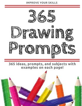 portada 365 Drawing Prompts - An Idea Every Day (en Inglés)